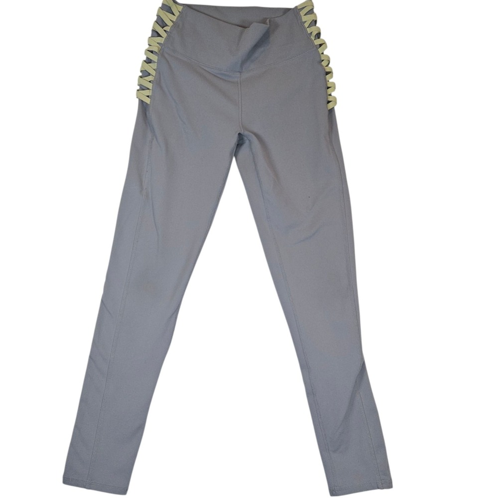 Fabletics Women's Medium High Rise Leggings Gray